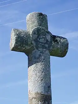Croix des Rampeaux, détail, XVIIIe&nbsp;siècle.
