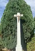 Photo du crucifix du village de Clasville