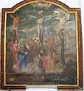 La Crucifixion, tableau de l'église de Taisnières-sur-Hon.