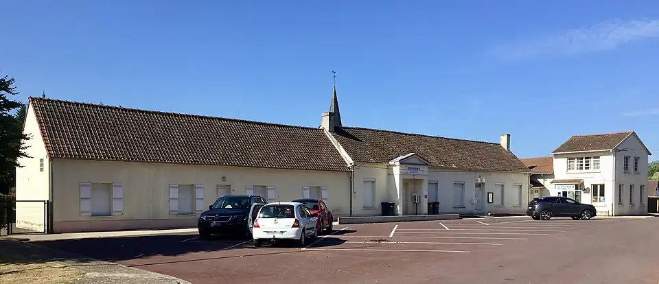 L'ancienne mairie.