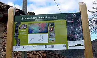 Image illustrative de l’article Abri sous roche de Las Lomas de Abril