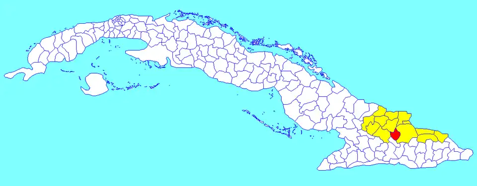 Municipalité de Cueto dans la province de Holguín