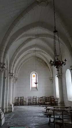 Chapelle Notre-Dame, côté nord, reconstruite après 1898.