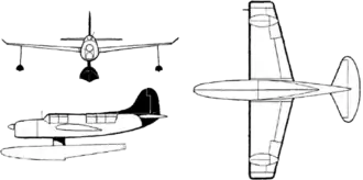 vue en plan de l’avion