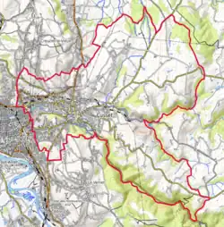 Carte topographique