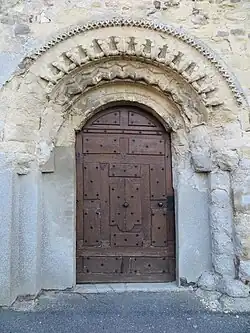 Le portail de l'église