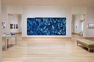 Cyanotype de l'artiste Kate Cordsen&nbsp;(en) exposé au sein de la galerie Nancy et Robert Krieble en 2016.