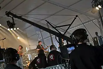 Caméra grue de 7 m de hauteur