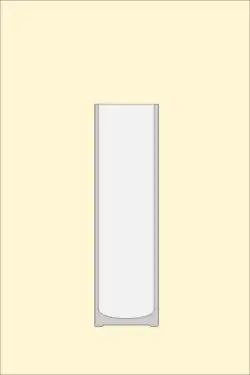 Produit d'extrusion avant coupe