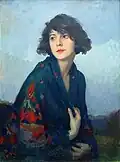 Femme au châle vert (avant 1927).