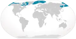 Aire de répartition de la Baleine boréale