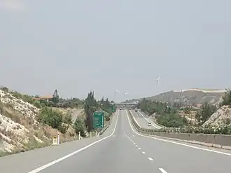 Image illustrative de l’article Autoroute A5 (Chypre)