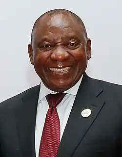 Afrique du SudCyril Ramaphosa, Président