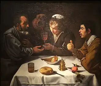 Diego Vélasquez, Déjeuner de paysans