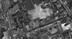 Vue des premières démolitions en 1967