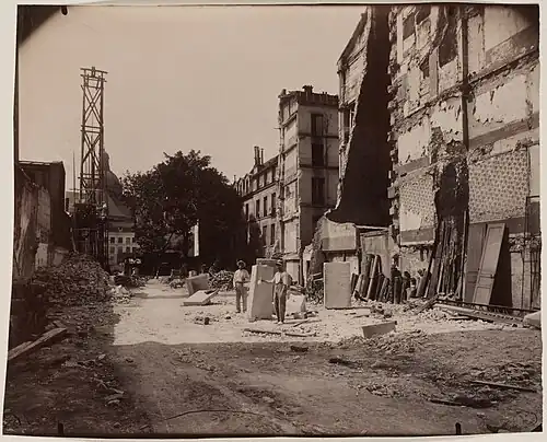 Démolition du Passage Saint-Pierre (Juin 1914).