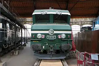 SNCF CC 6558 en livrée Maurienne.