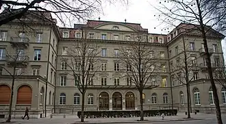 Le Bernerhof, siège du département fédéral des finances à Berne