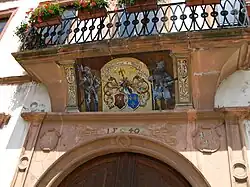 Détail de la maison Vogelsberger.