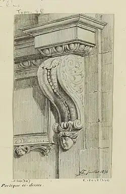 Détail d'une console.