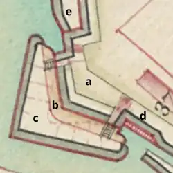 Détail du bastion 7.