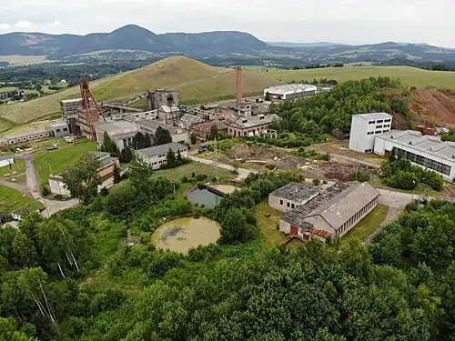 Ancienne mine de charbon.