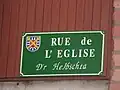 Rue de l'Église, Ensisheim.