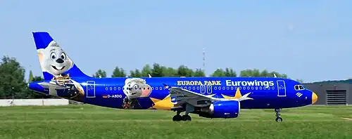 Ancienne livrée spéciale de la compagnie "Europa Park"