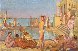 Maurice Denis, Les Captifs, 1907, Musée des Beaux-Arts de Reims (inv. 949.1.17).