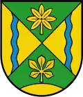 Blason de Heckelberg-Brunow