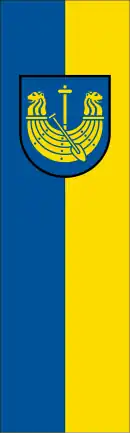 Drapeau de Untermünkheim