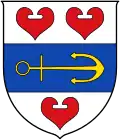 Blason de Tecklembourg