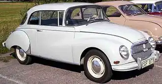 La DKW 1000 limousine de 1961.