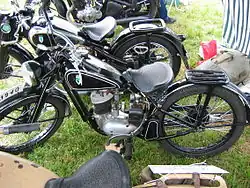 Moto DKW - Auto Union de 125&nbsp;cm3.