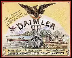 Publicité Daimler-Motoren-Gesellschaft