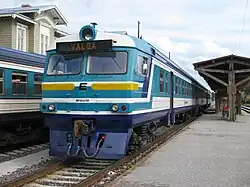 Train Edelaraudtee à Tartu (2010).