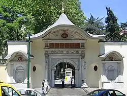 La « Sublime Porte » (Bâb-ı-âlî), XVIIe&nbsp;siècle.
