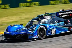 L'Acura ARX-06 n°10 de Wayne Taylor Racing sur le circuit de Daytona.