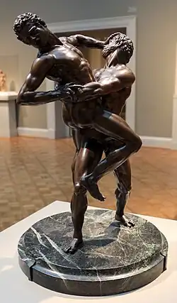 Jean Bologne, Hercule et Antée, 1600-1625, Chicago