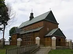 Église en bois de Tous les Saints de 1771.