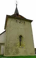 Le clocher du temple