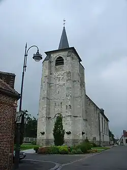 L'église Saint-Martin.