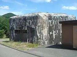 Une casemate de la ligne Maginot.