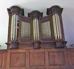 Orgue de l'église Saint-Maurice.