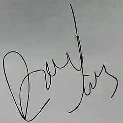 signature de Damien Saez