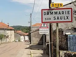 Entrée de Dammarie-sur-Saulx.