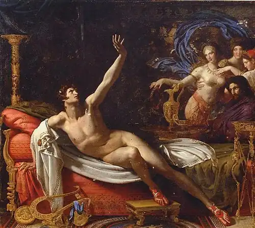 L’Épée de Damoclès (1804), Bombay, Chhatrapati Shivaji Maharaj Vastu Sangrahalaya.