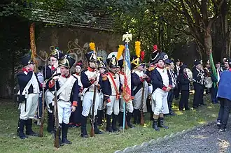 Soldats du 112e de ligne de Gosselies.