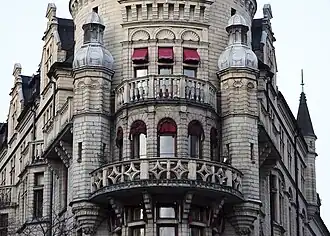 Daneliuska huset Birger Jarlsgatan 20.