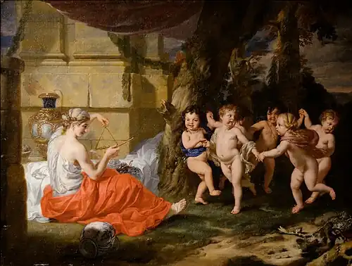 Danse d'enfants, musée des Ursulines de Mâcon.